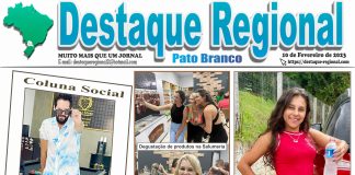 CAPA JORNAL DESTAQUE REGIONAL PATO BRANCO