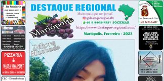 JORNAL DESTAQUE REGIONAL MARIÓPOLIS