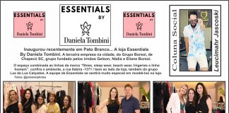 Inaugurou recentemente em Pato Branco… A loja Essentials By Daniela Tombini