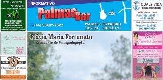 INFORMATIVO PALMAS BAR