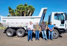 Prefeitura de CDS recebe mais um caminhão caçamba