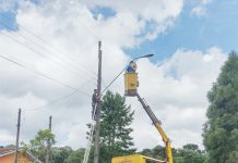 Iluminação pública de Cel. Domingos Soares recebe mais 100 lâmpadas de LED