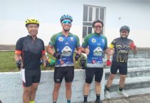 Ciclistas de Coronel Domingos Soares participaram de evento em Paula Freitas