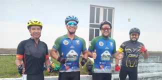 Ciclistas de Coronel Domingos Soares participaram de evento em Paula Freitas