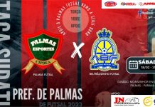 Sábado (18) tem estreia do Palmas Futsal na Taça Sudati/Pre. de Palmas de Futsal