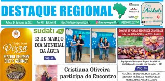 CAPA JORNAL DESTAQUE REGIONAL 24/03