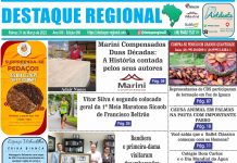 CAPA JORNAL DESTAQUE REGIONAL 31/03