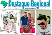 CAPA JORNAL DESTAQUE REGIONAL PATO BRANCO