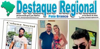CAPA JORNAL DESTAQUE REGIONAL PATO BRANCO
