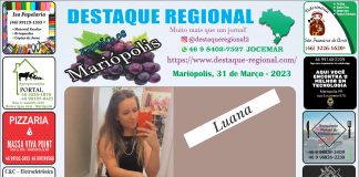 JORNAL DESTAQUE REGIONAL MARIÓPOLIS