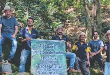 Mais uma ação do Projeto Proteja uma Nascente