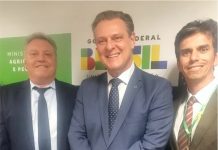 Bandiera e vereadores protocolam pedidos no Ministério da Agricultura e Pecuária