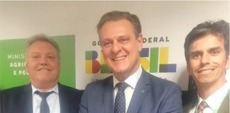 Bandiera e vereadores protocolam pedidos no Ministério da Agricultura e Pecuária