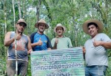 Mais uma ação do Projeto Proteja uma Nascente