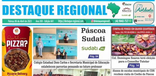 CAPA JORNAL DESTAQUE REGIONAL 06/04