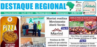 CAPA JORNAL DESTAQUE REGIONAL 28/04