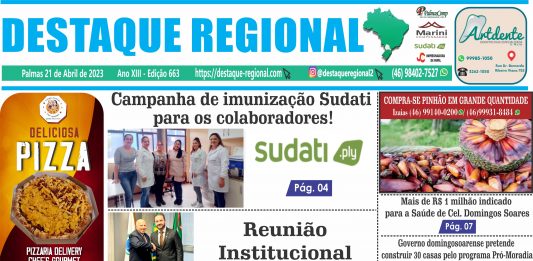 CAPA JORNAL DESTAQUE REGIONAL 21/04