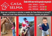 Quer ser o próximo a estrelar a sessão da Casa Selma no jornal?? Veste seu look Casa Selma, tira uma foto e manda pra gente!!