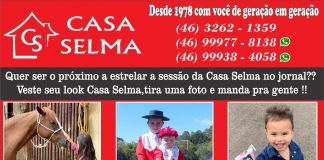 Quer ser o próximo a estrelar a sessão da Casa Selma no jornal?? Veste seu look Casa Selma, tira uma foto e manda pra gente!!