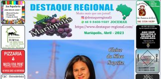 JORNAL DESTAQUE REGIONAL MARIÓPOLIS