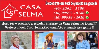 Quer ser o próximo a estrelar a sessão da Casa Selma no jornal?? Veste seu look Casa Selma, tira uma foto e manda pra gente !!