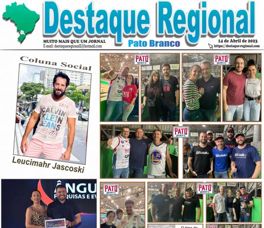 CAPA JORNAL DESTAQUE REGIONAL PATO BRANCO