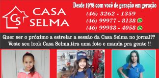 Quer ser o próximo a estrelar a sessão da Casa Selma no jornal?? Veste seu look Casa Selma, tira uma foto e manda pra gente !!