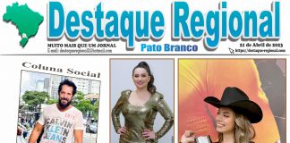 CAPA JORNAL DESTAQUE REGIONAL PATO BRANCO
