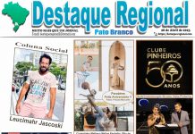 CAPA JORNAL DESTAQUE REGIONAL PATO BRANCO