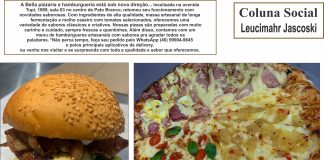 A Bella pizzaria e hamburgueria está sob nova direção…