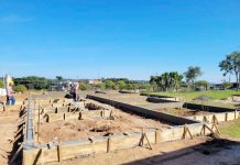 Construção do Departamento de Educação começa a ganhar forma