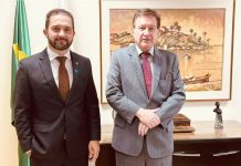 Reunião institucional com Corregedor da Justiça, desembargador Roberto Antônio Massaro