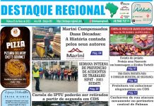 CAPA JORNAL DESTAQUE REGIONAL 05/05
