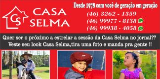 Quer ser o próximo a estrelar a sessão da Casa Selma no jornal?? Veste seu look Casa Selma, tira uma foto e manda pra gente !!