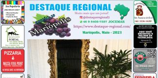 JORNAL DESTAQUE REGIONAL MARIÓPOLIS