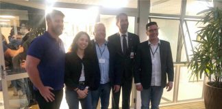 Bandiera participa de encontro na Itaipu Binacional