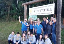 Evento do projeto Proteja uma Nascente em homenagem a Alcides Tortelli