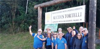 Evento do projeto Proteja uma Nascente em homenagem a Alcides Tortelli