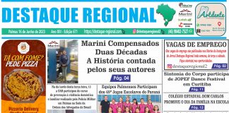 CAPA JORNAL DESTAQUE REGIONAL 16/06