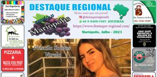 JORNAL DESTAQUE REGIONAL MARIÓPOLIS