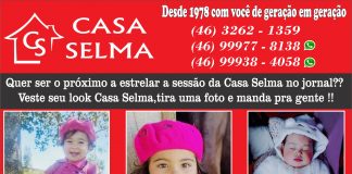 Quer ser o próximo a estrelar a sessão da Casa Selma no jornal?? Veste seu look Casa Selma, tira uma foto e manda pra gente !!