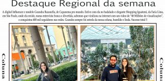 DESTAQUE REGIONAL DA SEMANA