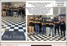 Equipe nota 10 Barbearia Villa Nova comemora aniversário de 3 anos nesse mês
