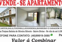 VENDE – SE APARTAMENTO