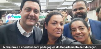 Representantes de CDS participam de cerimônia de entrega de tablets para colégios estaduais em Curitiba