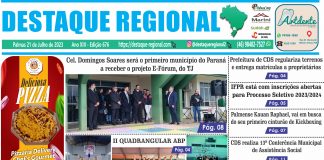 CAPA JORNAL DESTAQUE REGIONAL 21/07