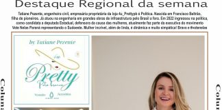 DESTAQUE REGIONAL DA SEMANA