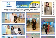 Inaugurou sábado passado no PB Shopping (Andar Terreo) a C´Clean Lavanderia Self service