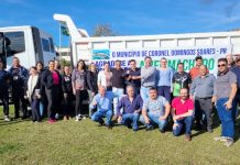 Aliel Machado fez entrega de caminhão e anunciou recursos para CDS