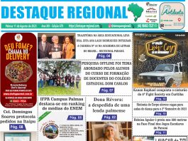 CAPA JORNAL DESTAQUE REGIONAL 11/08
